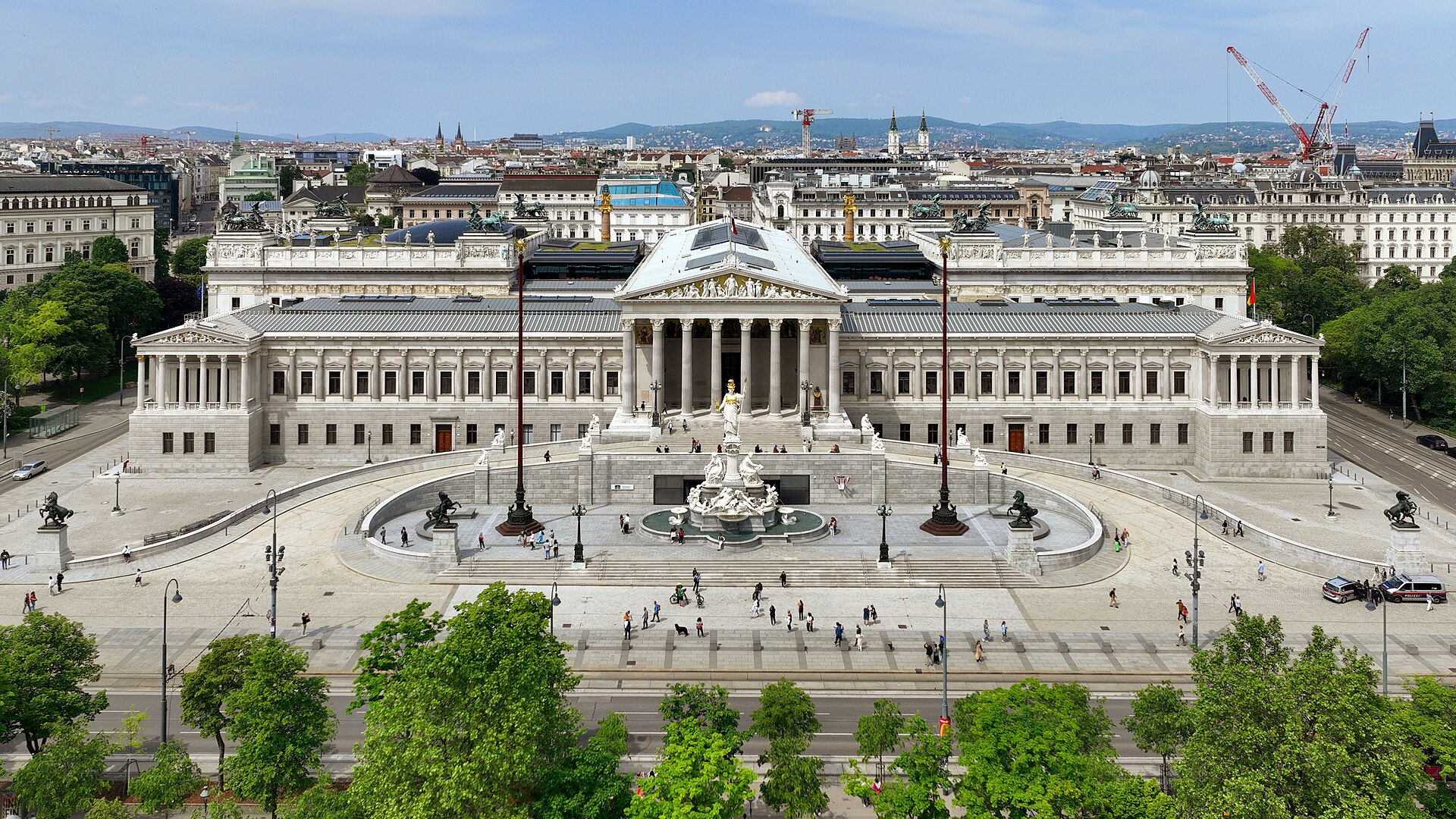 Austrian Parliament Building, Vienna